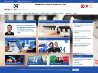 electrocontrol.ch Webseite Vorschau