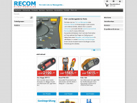 recom.ch Webseite Vorschau