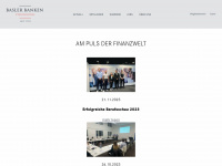 bankenbasel.ch Webseite Vorschau