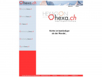 hexa.ch Webseite Vorschau