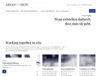 argoviesion.ch Webseite Vorschau