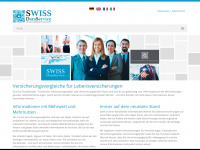 swiss-data.ch Webseite Vorschau