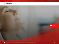 orion.ch Webseite Vorschau