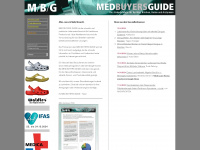 medbuyersguide.ch Webseite Vorschau