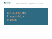 concret-ag.ch Webseite Vorschau