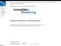 immobilien-bewertung.ch Webseite Vorschau
