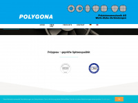 polygona.ch Webseite Vorschau
