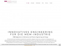 cimcom.ch Webseite Vorschau