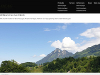 deag.ch Webseite Vorschau
