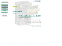 schmied-engineering.ch Webseite Vorschau