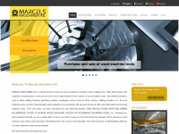 marcels-maschinen.ch Webseite Vorschau