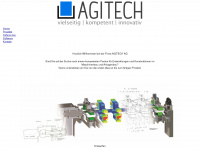 agitech.ch Webseite Vorschau