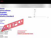 altefco.ch Webseite Vorschau