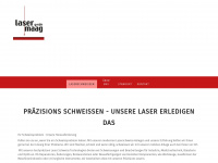 lasermaag.ch Webseite Vorschau