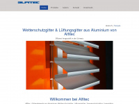 alfitec.ch Webseite Vorschau