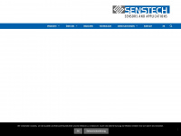 senstech.ch Webseite Vorschau