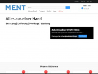ment.ch Webseite Vorschau