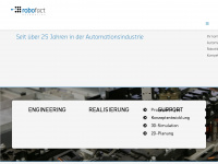 robofact.ch Webseite Vorschau