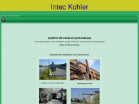 intec-kohler.ch Webseite Vorschau
