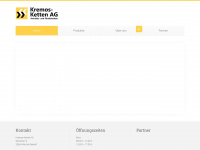 kremos-ketten.ch Webseite Vorschau