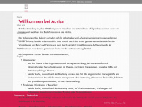acvisa.ch Webseite Vorschau