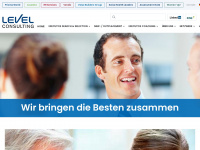levelconsulting.ch Webseite Vorschau