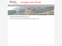 bevag.ch Webseite Vorschau