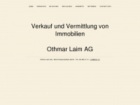 laim.ch Webseite Vorschau