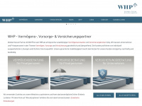 whp.ch Webseite Vorschau