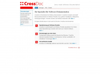 crossdoc.ch Webseite Vorschau
