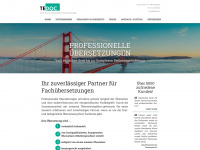 tedoc.ch Webseite Vorschau