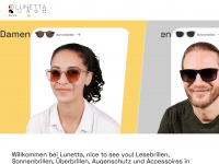 lunetta.ch Webseite Vorschau
