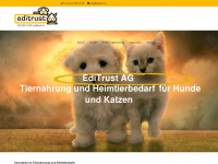 editrust.ch Webseite Vorschau