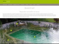 bioteich.ch Webseite Vorschau