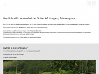sutter-fahrzeugbau.ch Webseite Vorschau
