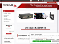 swisslas.ch Webseite Vorschau
