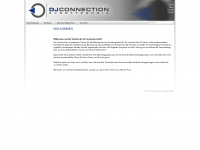 djconnection.ch Webseite Vorschau