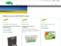 sintagro.ch Webseite Vorschau