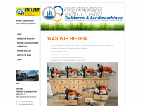 trittentraktoren.ch Webseite Vorschau