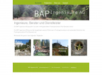 bap.ch Webseite Vorschau