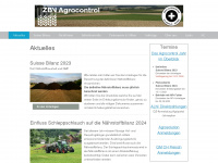 agrocontrol.ch Webseite Vorschau