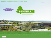 bernhard-baumschulen.ch Webseite Vorschau