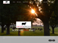 swissangus.ch Webseite Vorschau