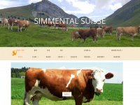 simmental-suisse.ch Webseite Vorschau