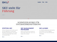sku.ch Webseite Vorschau