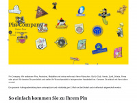 pincompany.ch Webseite Vorschau