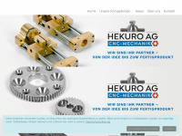 hekuro.ch Webseite Vorschau