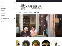 kaffeepur.ch Webseite Vorschau