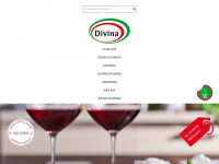 divinafood.ch Webseite Vorschau
