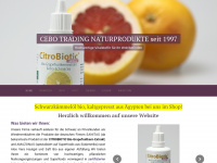 citrobiotic.ch Webseite Vorschau